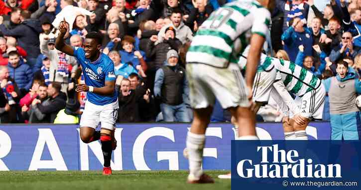 Matondo rescues Rangers with last-gasp equaliser in six-goal Old Firm thriller