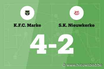 FC Marke verslaat SK Nieuwkerke