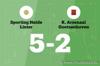 Sporting Heide Linter wint sensationeel duel met KA Goetsenhoven