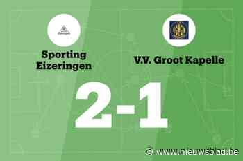 Sporting Eizeringen B dankzij Kyan Everaet en Jarne Vogel langs VV Groot Kapelle B
