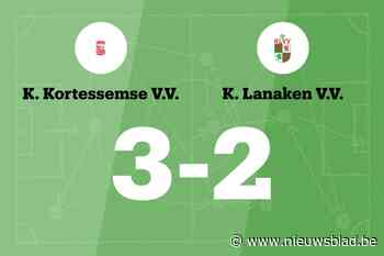 Kortessemse VV verslaat Lanaken VV met 3-2