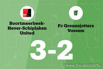 Ondanks achterstand bij rust wint BHS United van Greunsjotters Vossem
