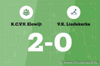 KCVV Elewijt boekt zege tegen VK Liedekerke na goede eerste helft