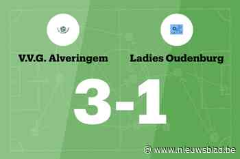 Zege VV Alveringem tegen Ladies Oudenburg