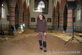 Archeologisch onderzoek in ontwijde Sint-Martinuskerk: “Restanten van 12e eeuw gevonden”