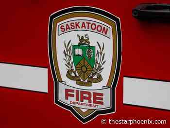 Two separate fires kept Saskatoon fire crews busy Sunday night