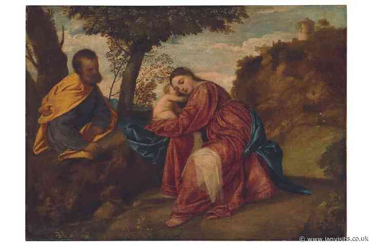 Rare chance to see a Titian painting prior to sale