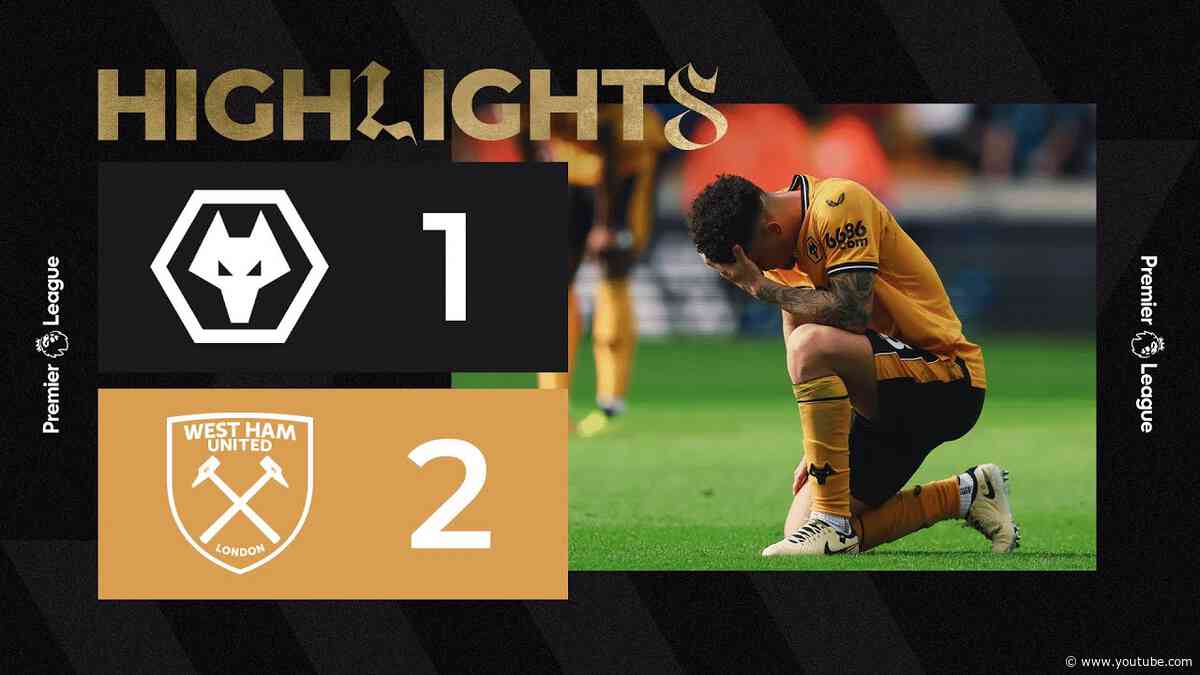 VAR rules out late Kilman equaliser | Wolves 1-2 West Ham | Highlights