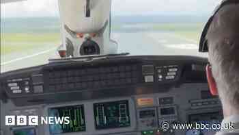 Pilot's 'extraordinary' landing in Storm Kathleen