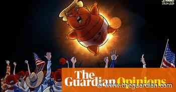 Ben Jennings on Donald Trump and a total eclipse of the sun – cartoon