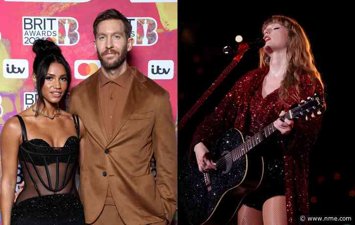 Vick Hope says she listens to Taylor Swift as soon as husband Calvin Harris “goes away”