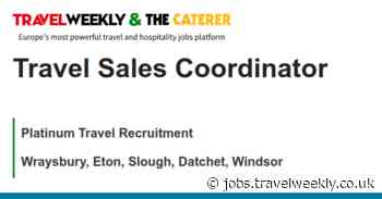 Platinum Travel Recruitment: Travel Sales Coordinator