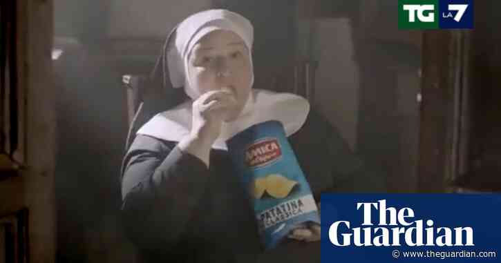 Crisps as communion: Italian TV advert accused of blasphemy