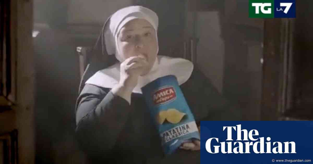 Catholics’ fury as Italian TV ad depicts nuns eating crisps for communion