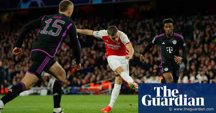 Trossard keeps Arsenal hopes alive with equaliser against Bayern Munich