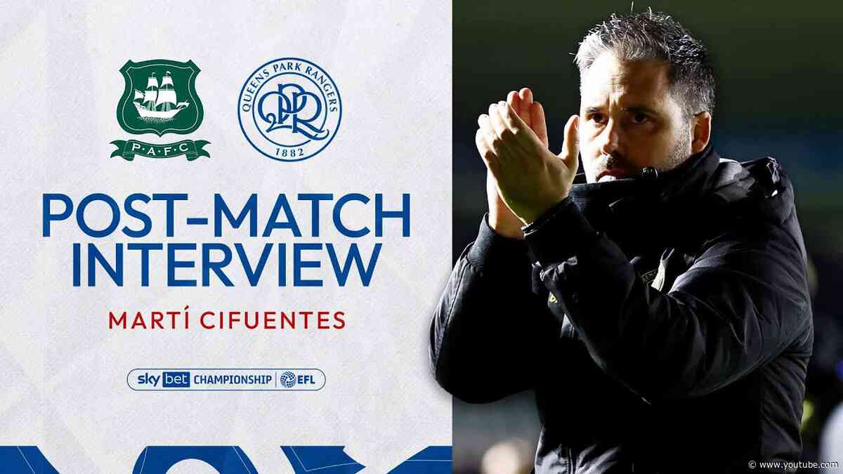 😶'We Have To Kill The Game' | Post Match Interview | Plymouth Argyle vs QPR
