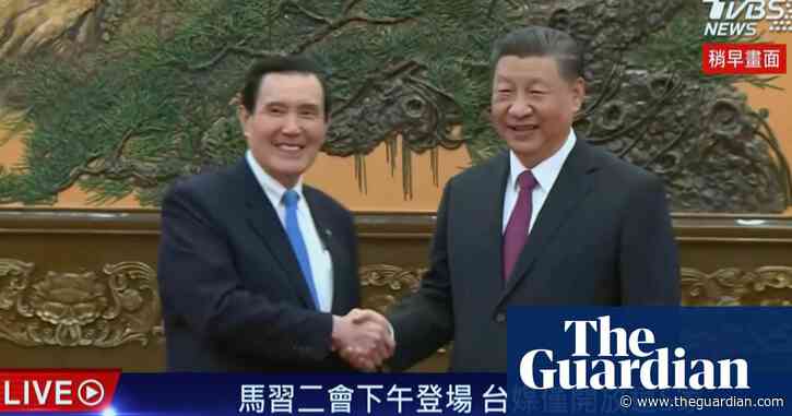 China and Taiwan are destined for ‘reunification’, Xi tells former president