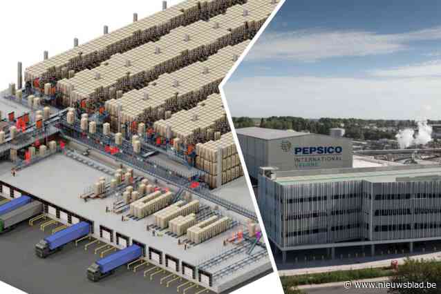 PepsiCo-fabriek in Veurne krijgt volledig geautomatiseerd magazijn: “Oplossing om de hoge productiesnelheid bij te houden”