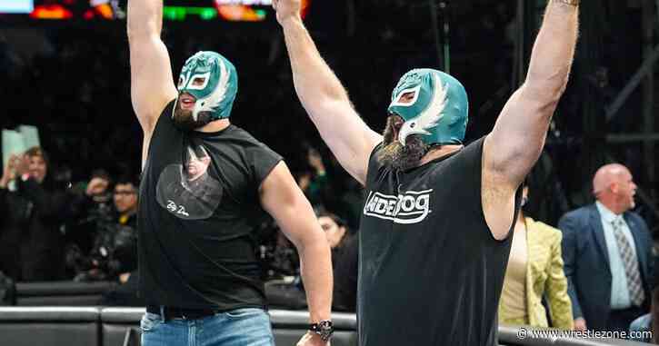 NFL Star Lane Johnson Lost 15 Pounds For WrestleMania 40 Appearance