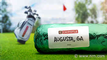 Chipotle is offering green burrito wrappers to celebrate Masters Week alongside pro golfer Max Homa