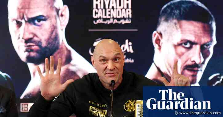 ‘Size really matters’: Tyson Fury says Usyk is too small to unify titles