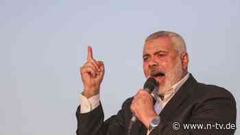 Israel prüft Berichte zu Angriff: Söhne und Enkel von Hamas-Chef Hanija getötet