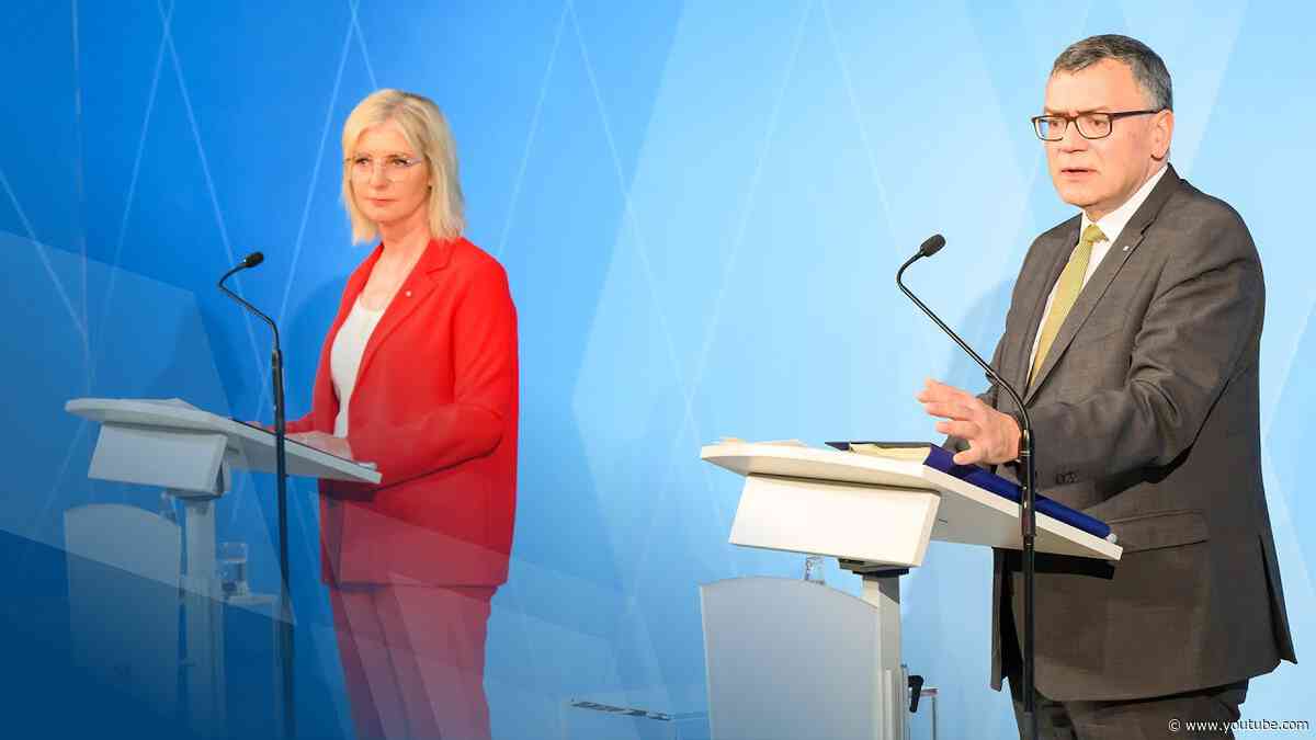 Video in Gebärdensprache: Pressekonferenz nach der Kabinettssitzung (09.04.2024) - Bayern