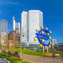 ECB houdt rente voorlopig hoog, maar hint op een verlaging
