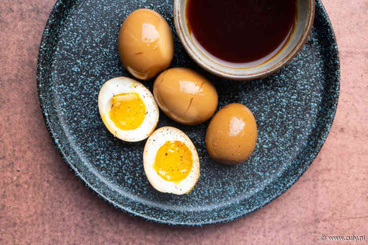 Culy Homemade: ‘ramen egg’ (eieren in sojasaus) voor bij Japanse noedelsoep