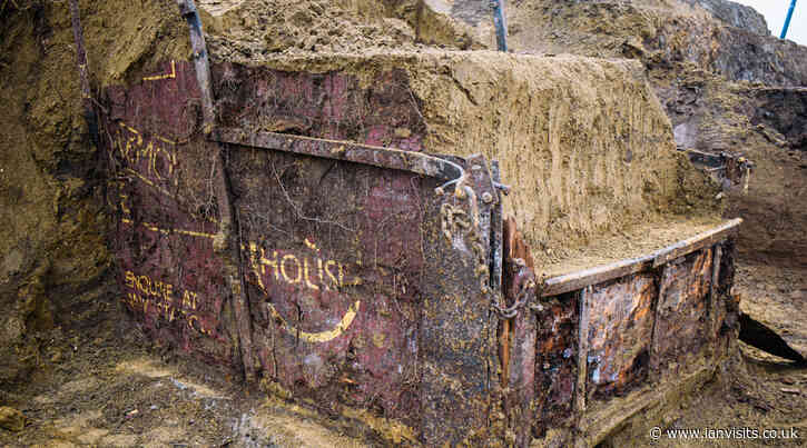 More details about the LNER wagon found buried in Belgium