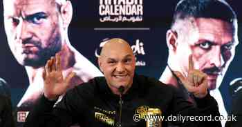 Tyson Fury tells Oleksandr Usyk he'd beat him after '15 pints' as trash talk ramps up ahead of heavyweight showdown