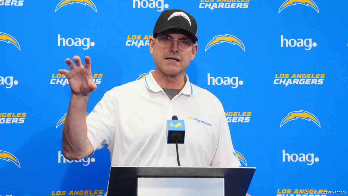 Jim Harbaugh to Stay True to Roots in 2024 Draft, AFC Scout: O-Line Focus Won’t Change for Chargers