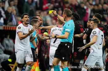 West Ham: David Moyes blasts 'disgraceful' Bayer Leverkusen bench over Lucas Paqueta yellow card