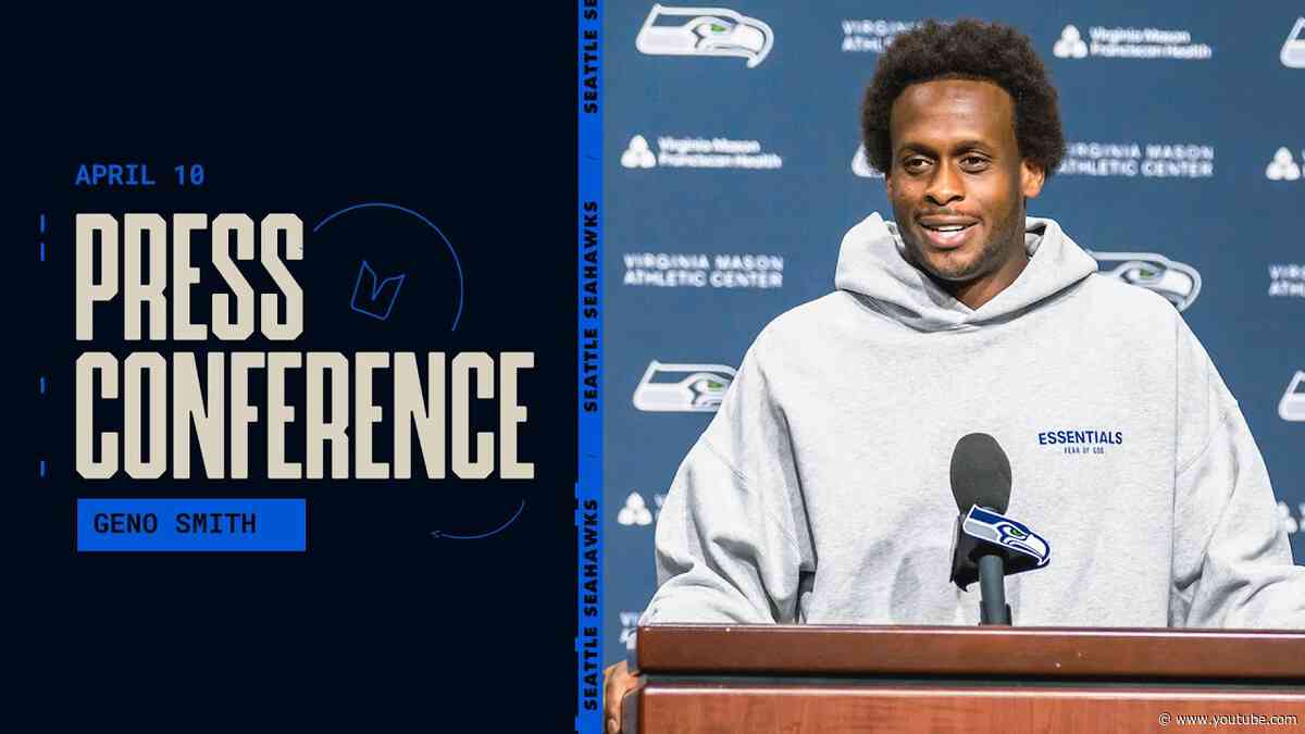 Geno Smith: "I'm Excited For The Direction We Are Heading In" | Press Conference - April 10, 2024