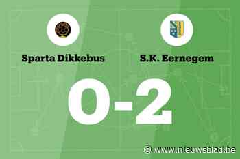 Geen verbetering voor Sparta Dikkebus na verlies tegen SK Eernegem B