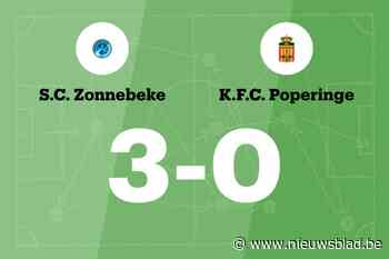 Geeraert maakt twee goals voor SC Zonnebeke in wedstrijd tegen FC Poperinge