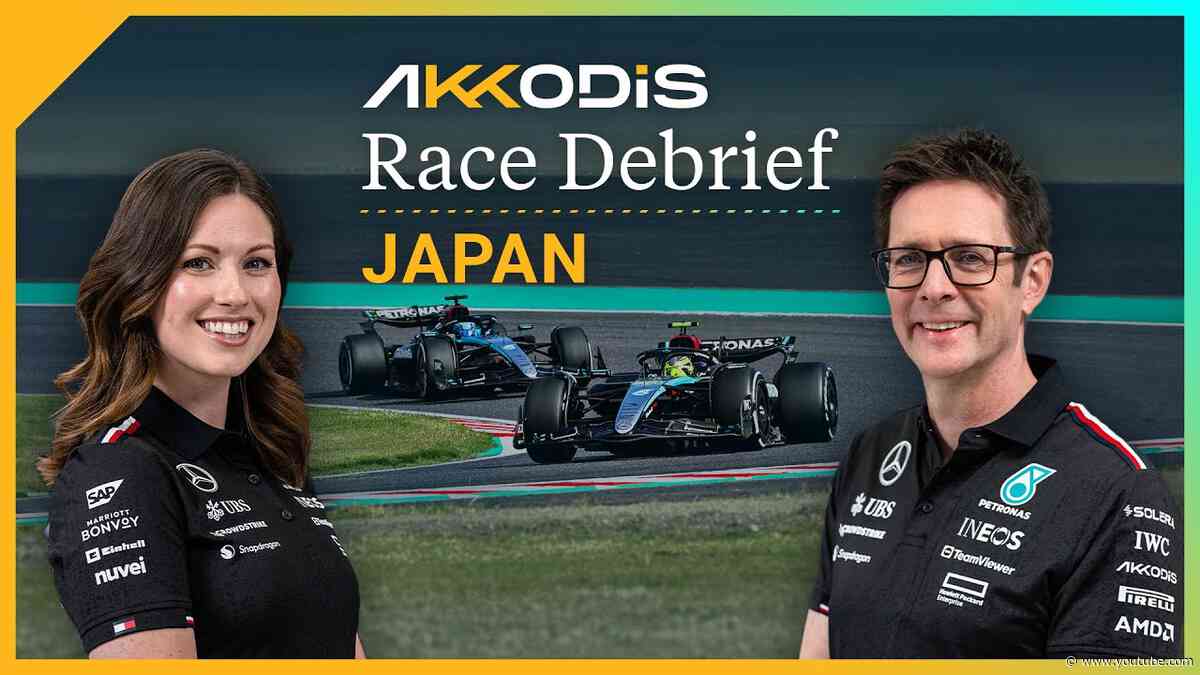 Why the Hard tyre? | 2024 Japanese GP F1 Akkodis Race Debrief