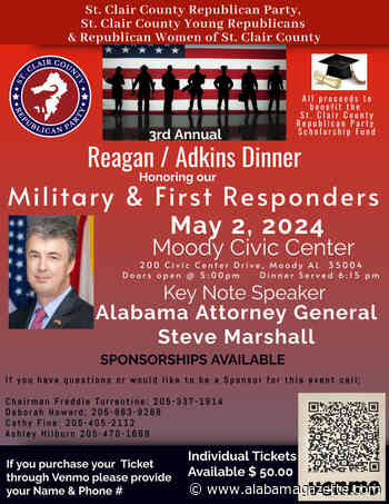 Steve Marshall to be the keynote Speaker at St. Clair Republican banquet event