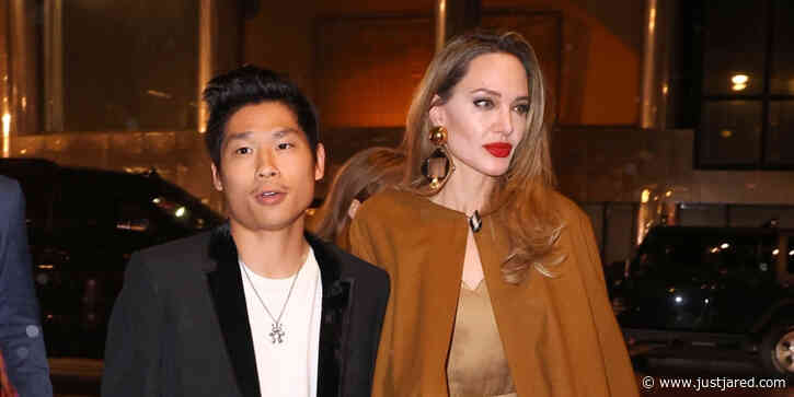 Angelina Jolie Celebrates 'The Outsiders' Opening Night on Broadway With Son Pax & Daughter Vivienne