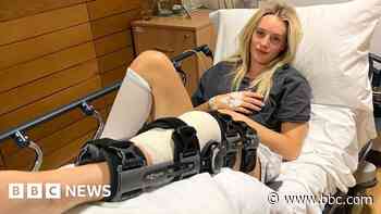 'I went to kick the ball and my knee collapsed'
