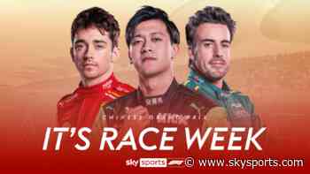 When to watch China's F1 return and Sprint debut live on Sky Sports