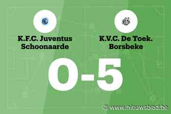 Wedstrijd tussen Juventus Schoonaarde B en DT Borsbeke C eindigt in forfaitscore