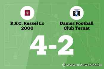 KVC Kessel-Lo 2000 verslaat FC Dames Ternat