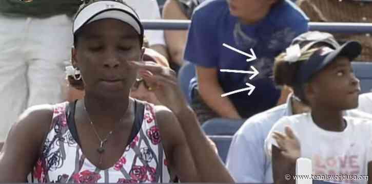 Coco Gauff loses it over footage of her watching idol Venus Williams at 2012 US Open