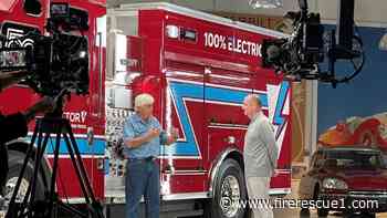 ‘Jay Leno’s Garage’ to feature all-electric fire truck