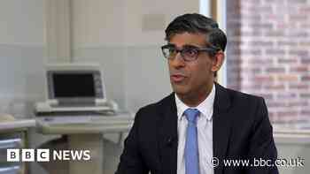 Sunak on NHS waiting times: We are making headway
