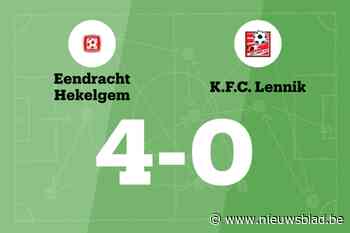 Huylebroeck leidt Eendracht Hekelgem naar zege tegen KFC Lennik