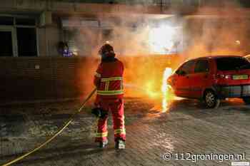 Auto door brand verwoest Torenstraat Winschoten