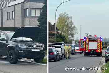 Brandweer komt tussen bij voertuigbrand