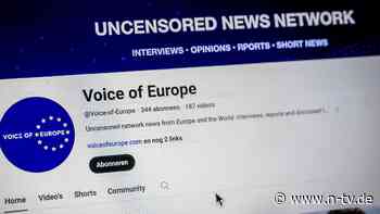 Portal ist wieder online: Voice of Europe: Geld für Politiker kam per Kurier